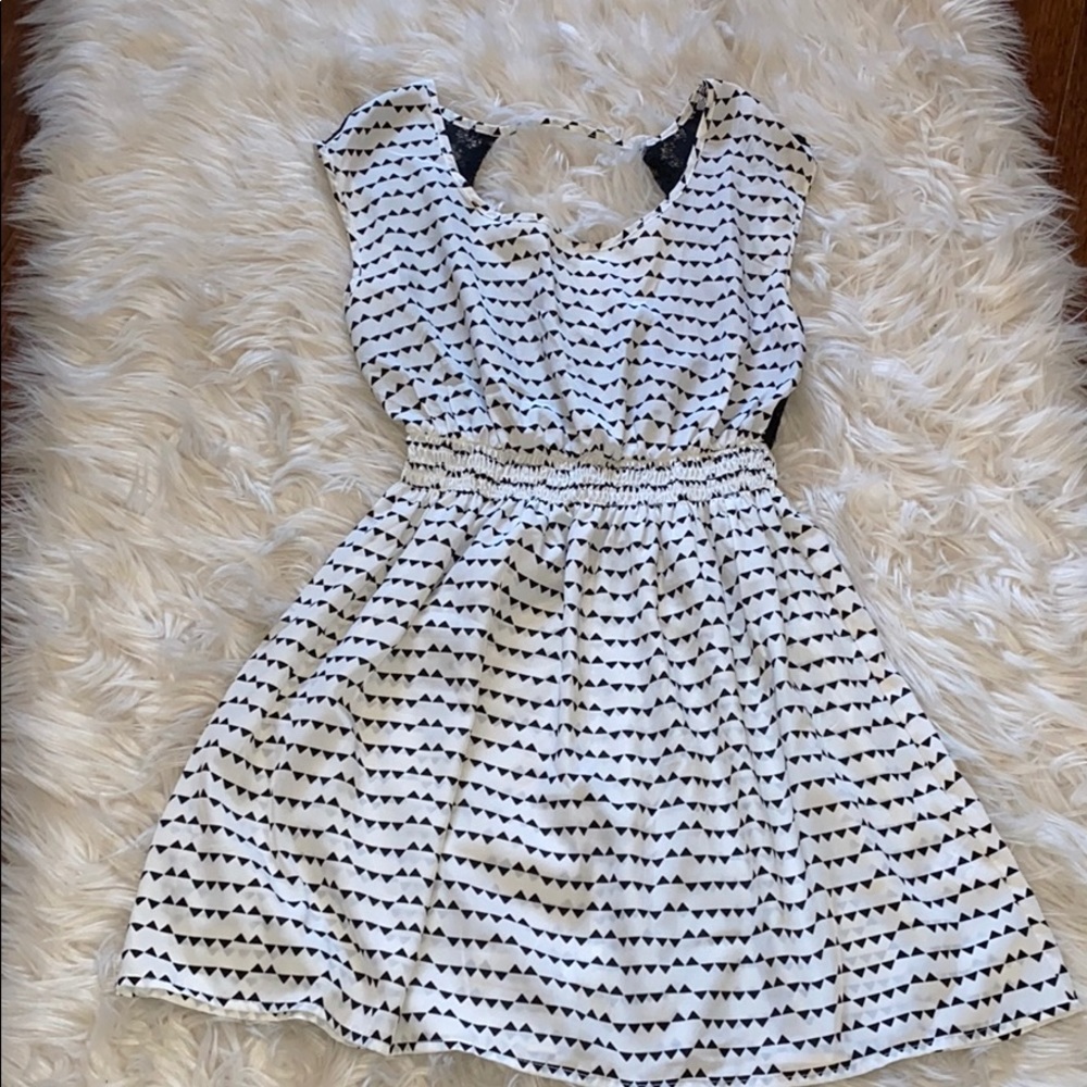 Charlotte Russe black/ white dress